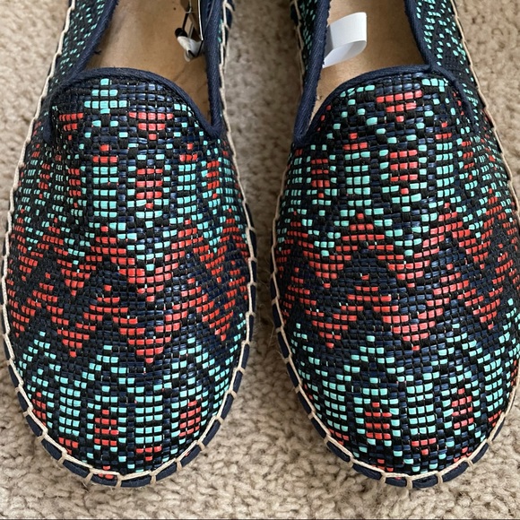 Dolce Vita Multi-Colored Espadrilles Flats New,SZ 6 - Picture 9 of 11